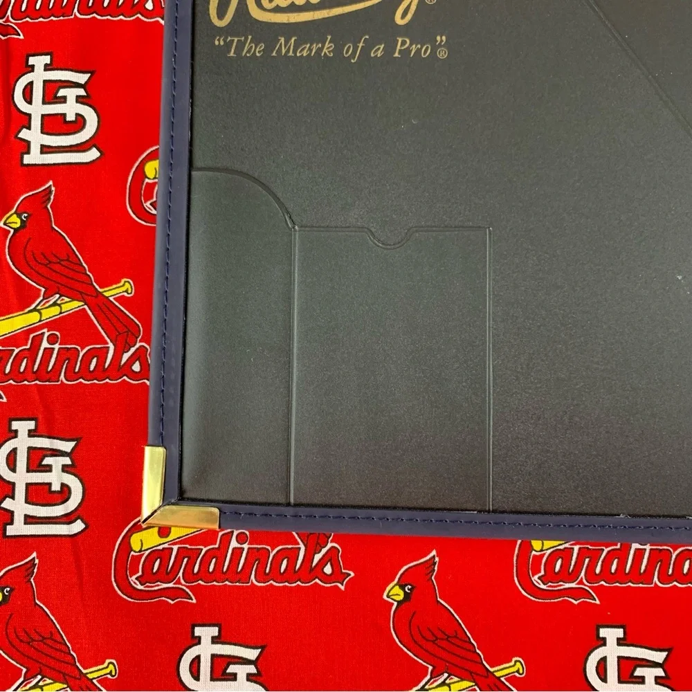 Rawlings St. Louis Cardinals “Bird on the Bat” Notebook portfolio.